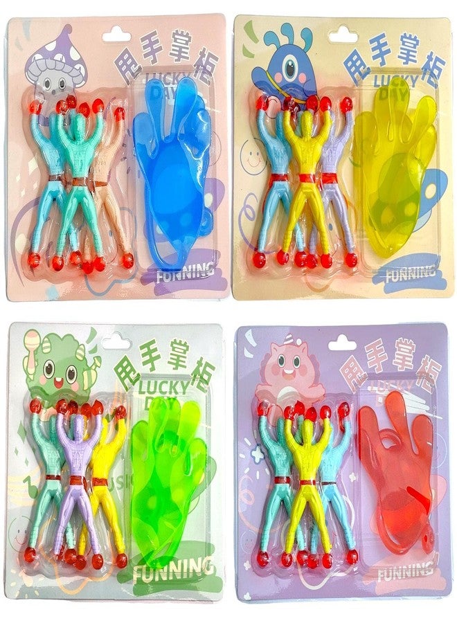 AMANVANI Wall Climber Toy, Rolling Man for Kids, Sticky Wall Climbing Toys, Toys for Kids, Rolling Men Wall Climbers, Birthday Return Gift for Kids (Pack of 24) - Image 5